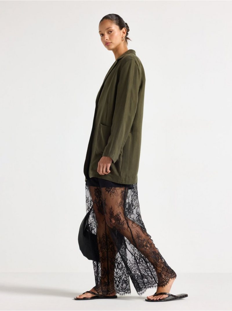 Trousers in lace - 3011319-80