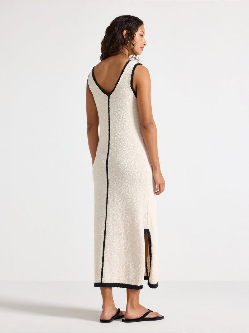 Knitted midi dress - 3011355-363