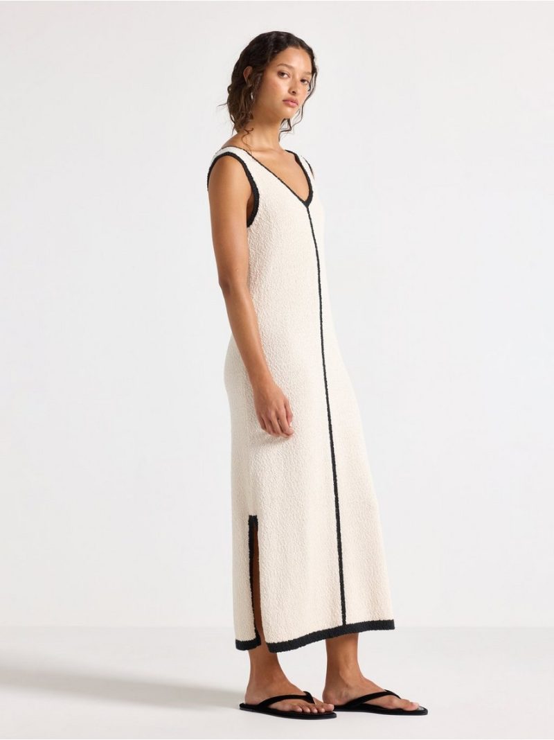 Knitted midi dress - 3011355-363