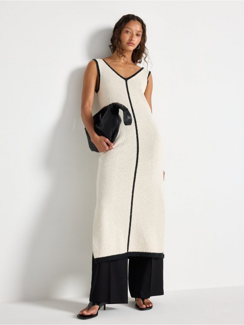 Knitted midi dress - 3011355-363