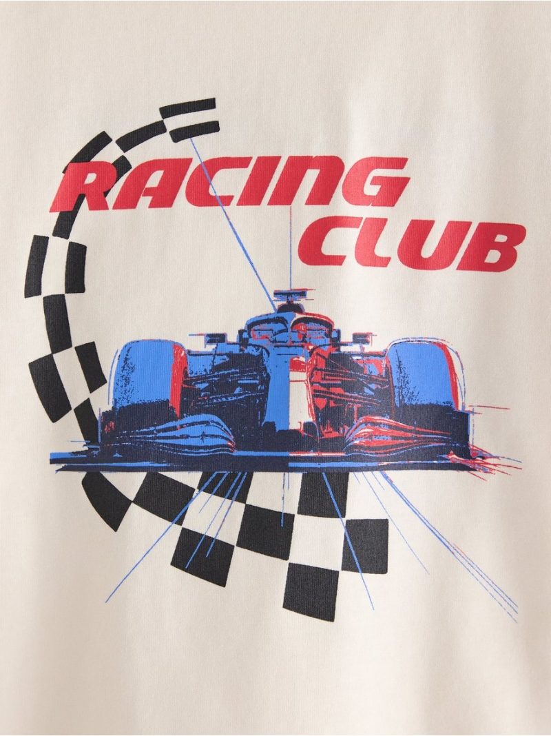 T-shirt with race car print - 3011371-6728