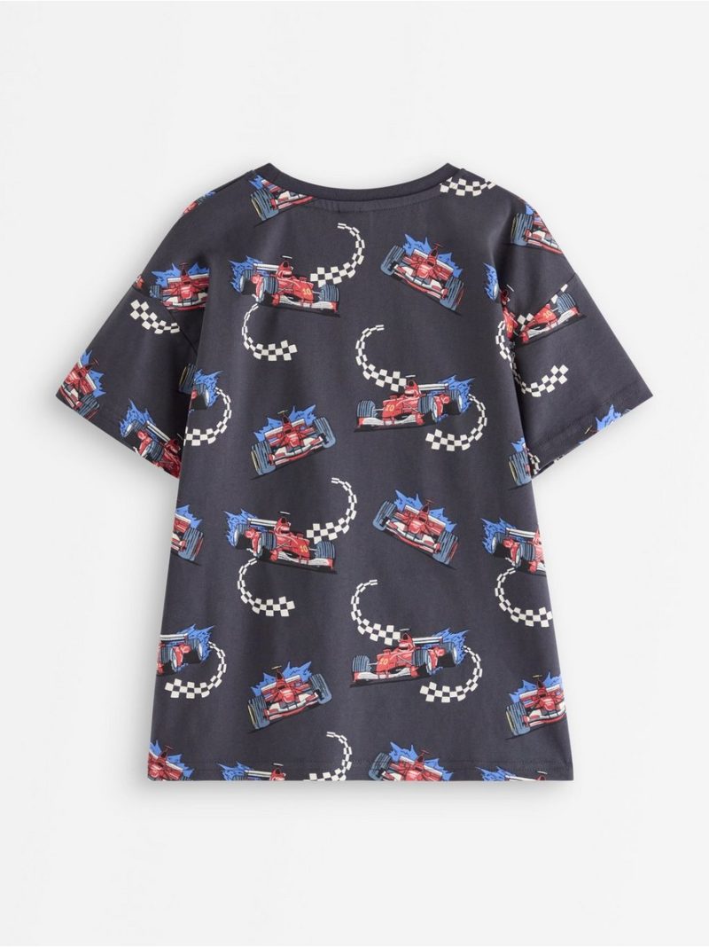 T-shirt with race car print - 3011371-7161