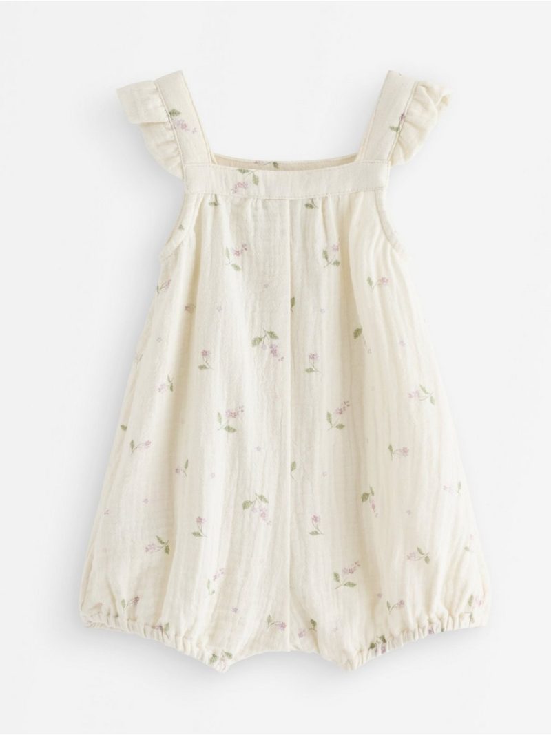 Romper in cotton gauze - 3011403-6728