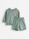 Set - hoodie and sweat shorts - 3011452-2162