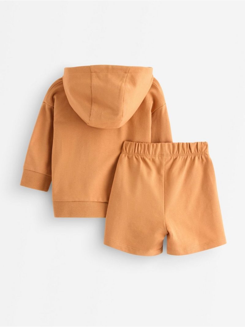 Set - hoodie and sweat shorts - 3011452-2799