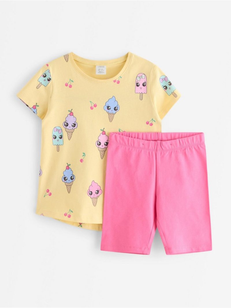 Set - top and cycling shorts - 3011483-8939