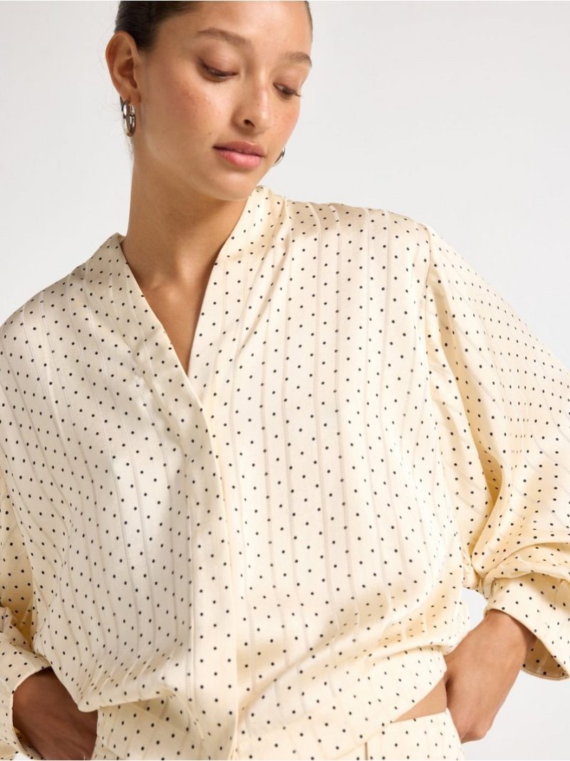 Long-sleeved blouse - 3011489-9609