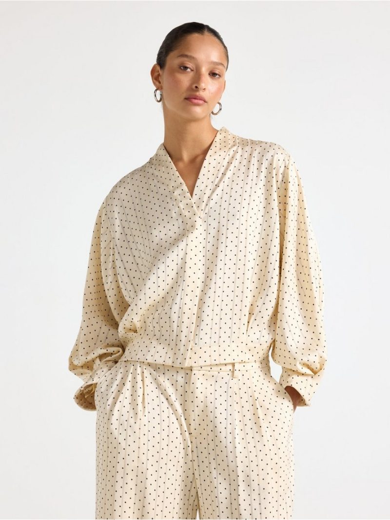 Long-sleeved blouse - 3011489-9609