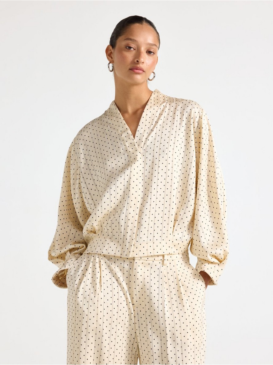 Long-sleeved blouse - 3011489-9609