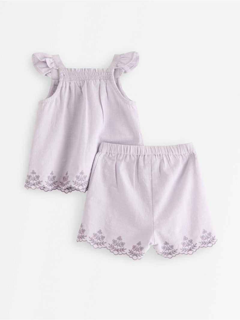 Set with top and shorts - 3011499-9959