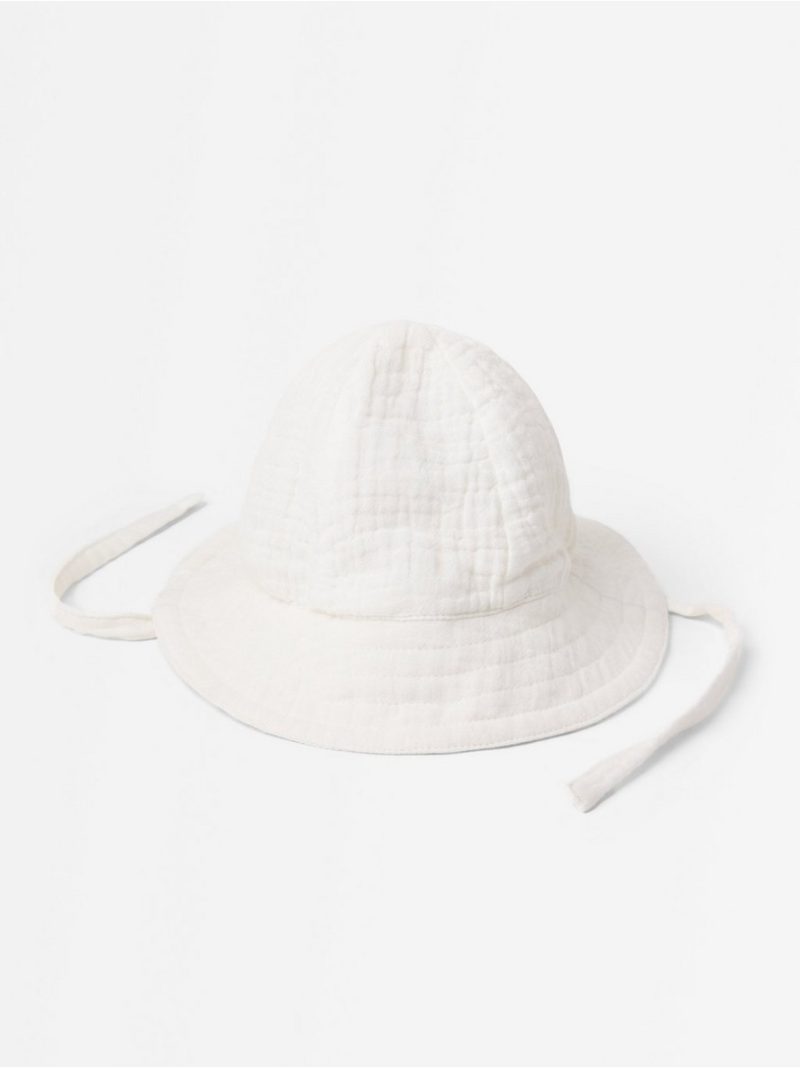 Sun hat in cotton gauze - 3011533-325
