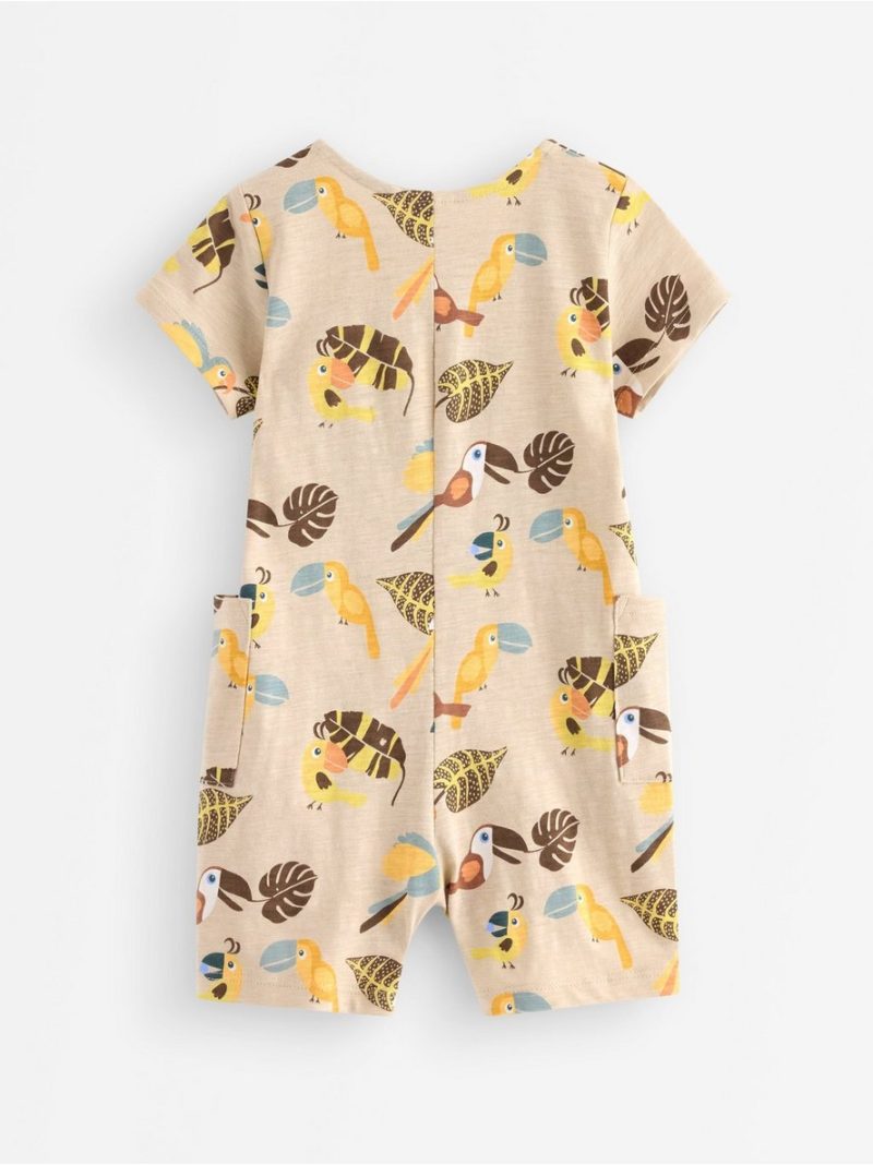 Romper in slub jersey - 3011537-7458