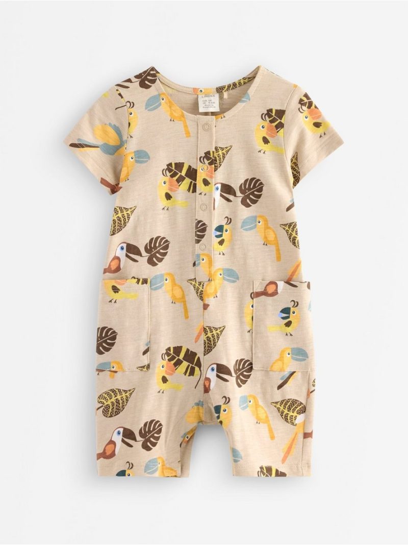 - Romper in slub jersey Romper in slub jersey - 3011537-7458