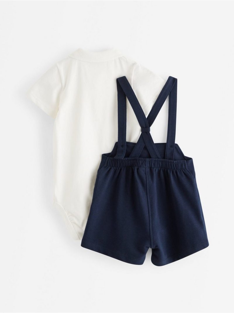 Set - bodysuit and bib shorts - 3011549-325