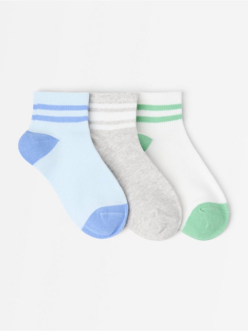 3-pack  ankle socks - 3011603-300