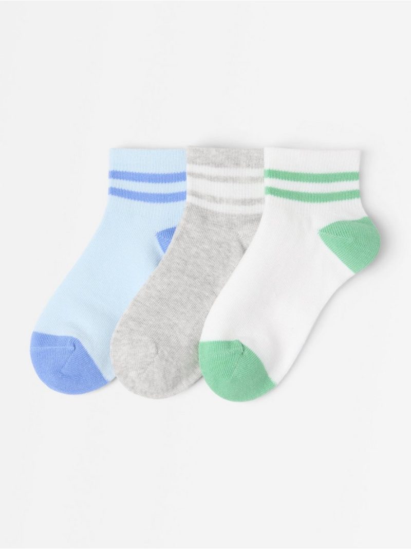 3-pack  ankle socks - 3011603-300