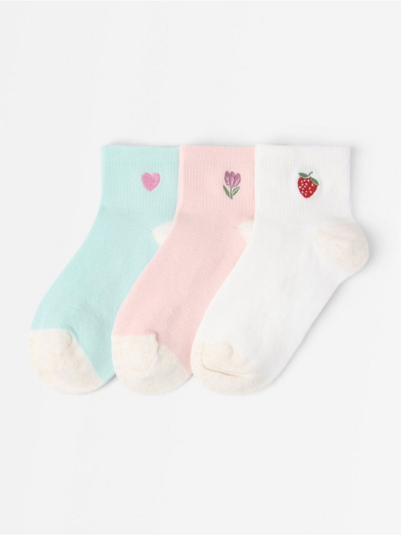 - 3-pack high ankle socks 3-pack high ankle socks - 3011604-6907