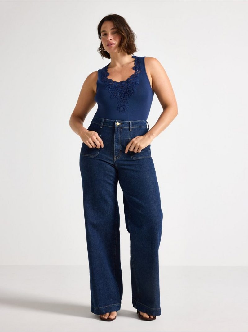 Ribbed tank top - 3011610-5516