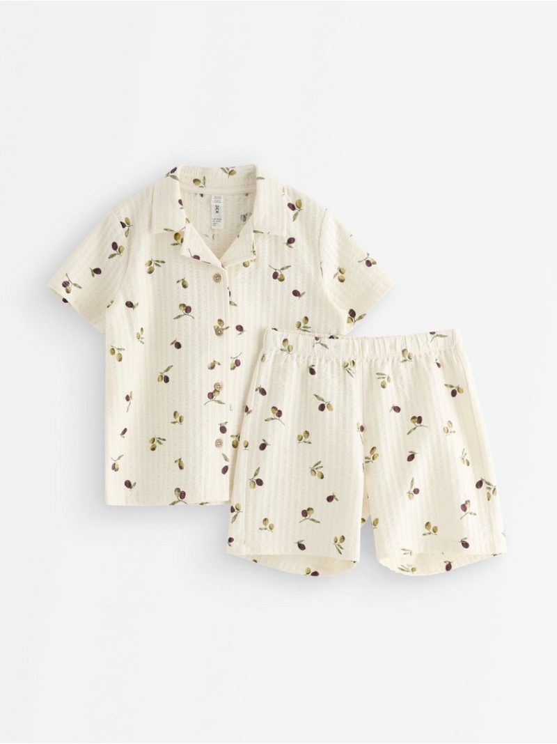 Pyjama set in seersucker - 3011687-6728