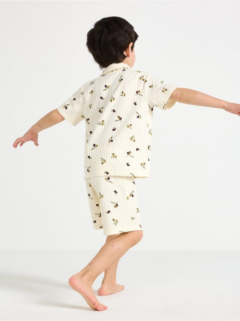 Pyjama set in seersucker - 3011687-6728