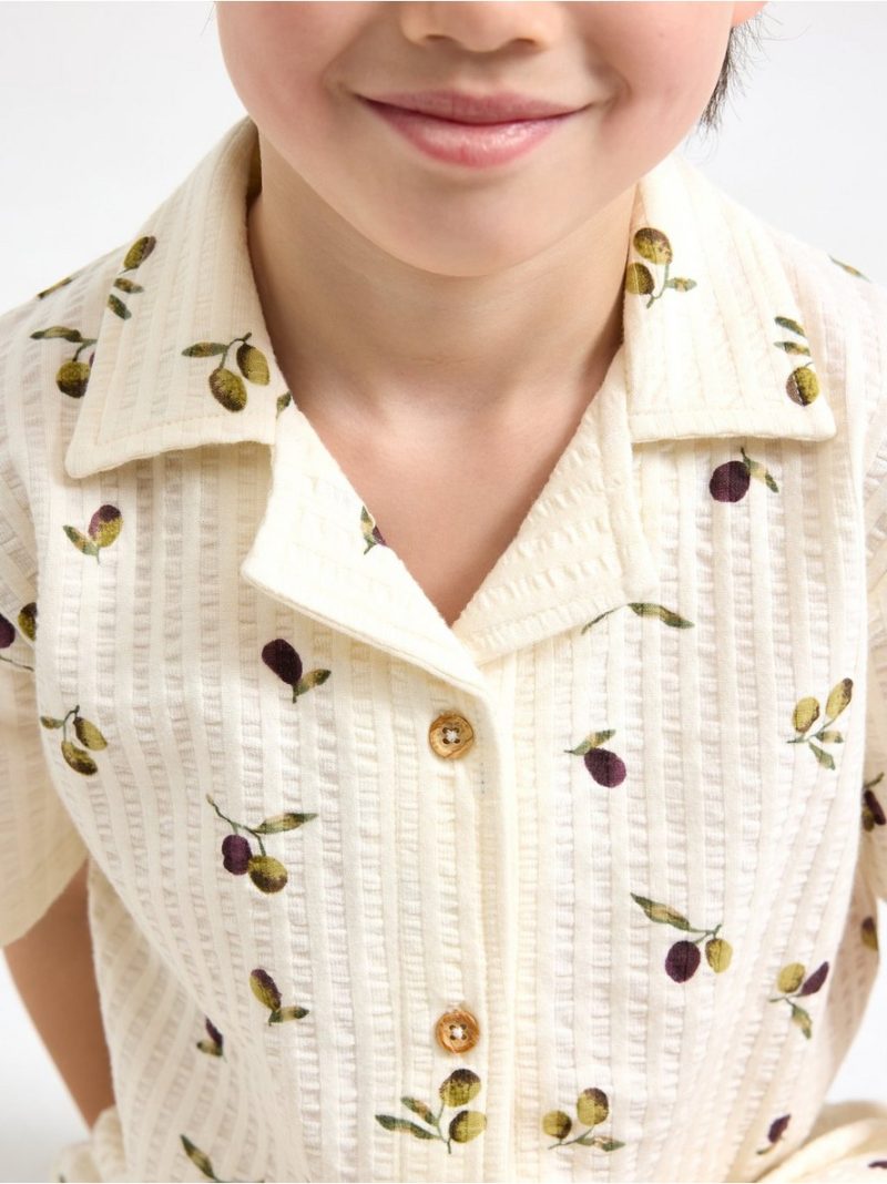Pyjama set in seersucker - 3011687-6728