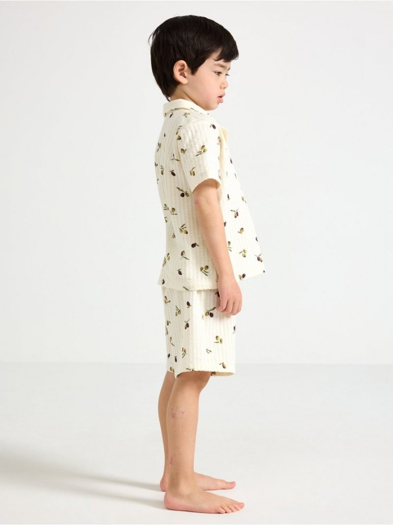 Pyjama set in seersucker - 3011687-6728