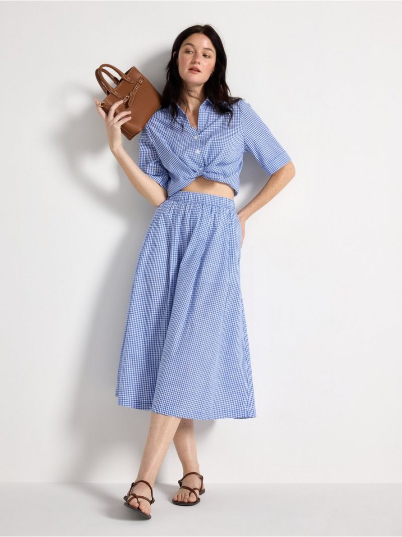Midi skirt - 3011712-7343
