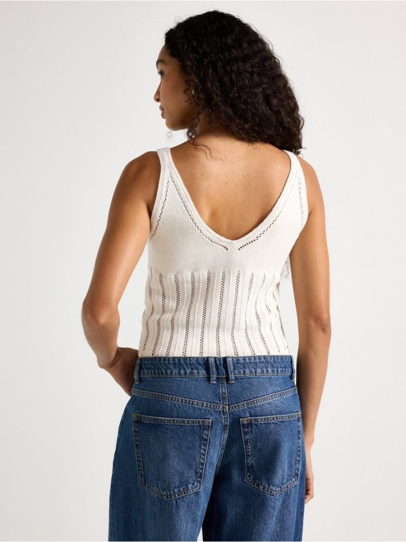 Knitted camisole - 3011753-7862