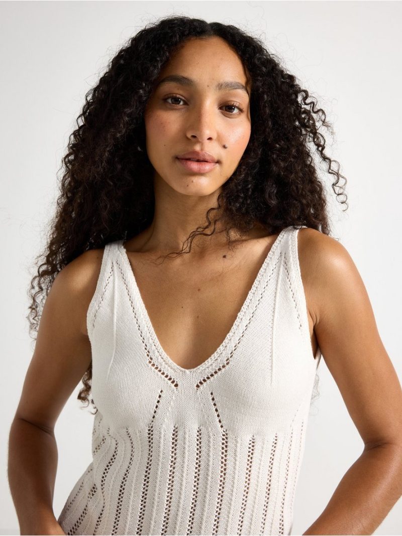 Knitted camisole - 3011753-7862
