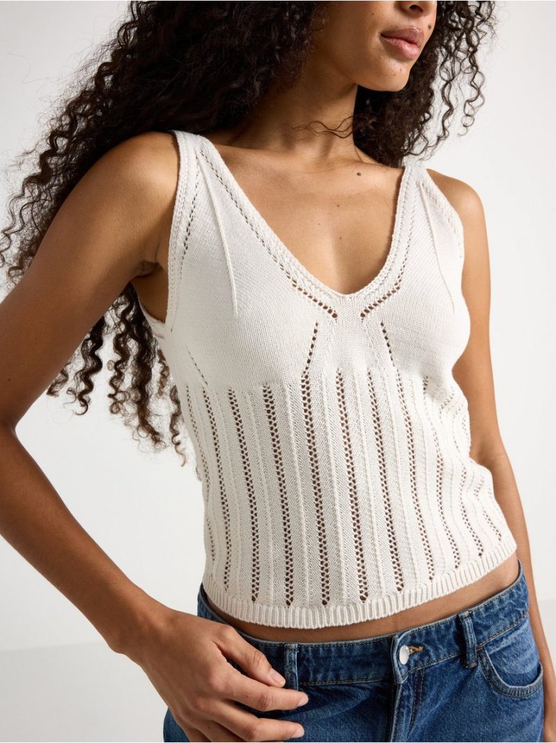 Knitted camisole - 3011753-7862