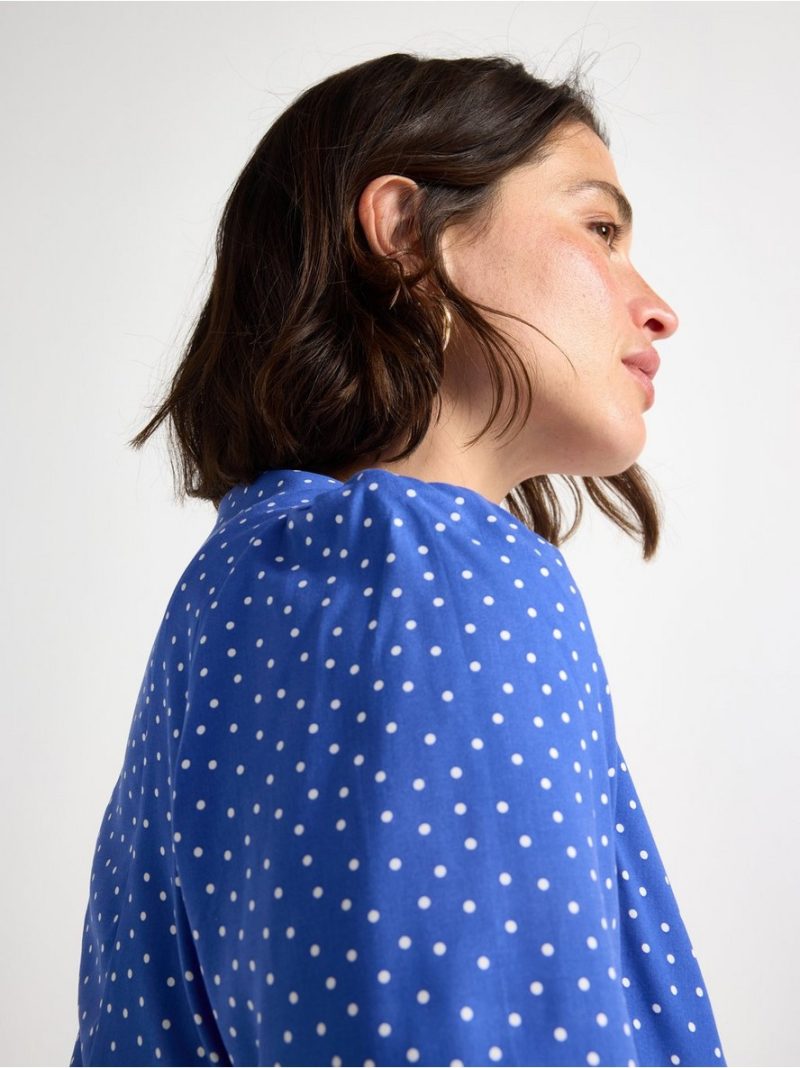 Short-sleeved blouse - 3011846-7343