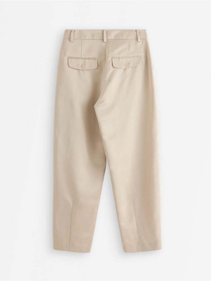Trousers in satin - 3011899-1418
