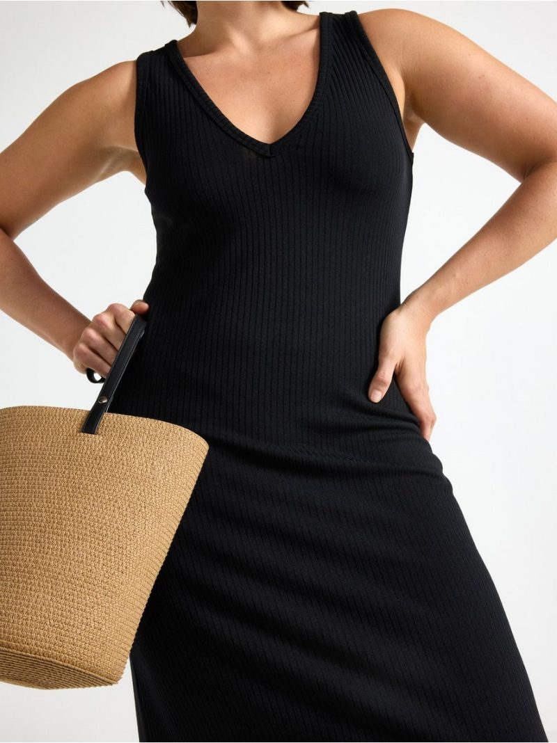 Rib-knit midi dress - 3011908-80