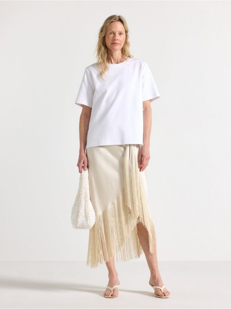Skirt in satin - 3012000-1230