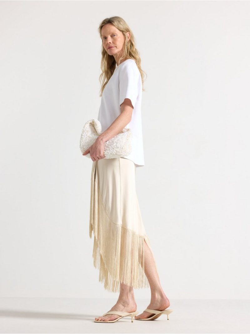 Skirt in satin - 3012000-1230