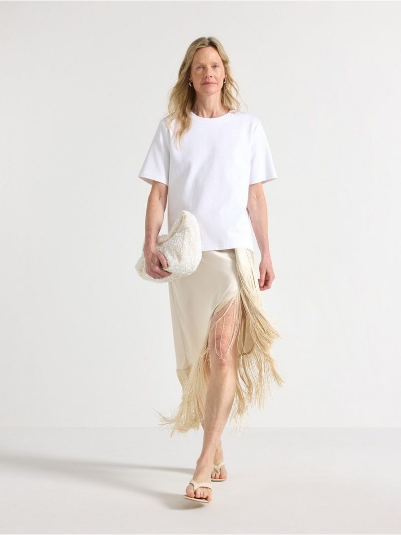 Skirt in satin - 3012000-1230