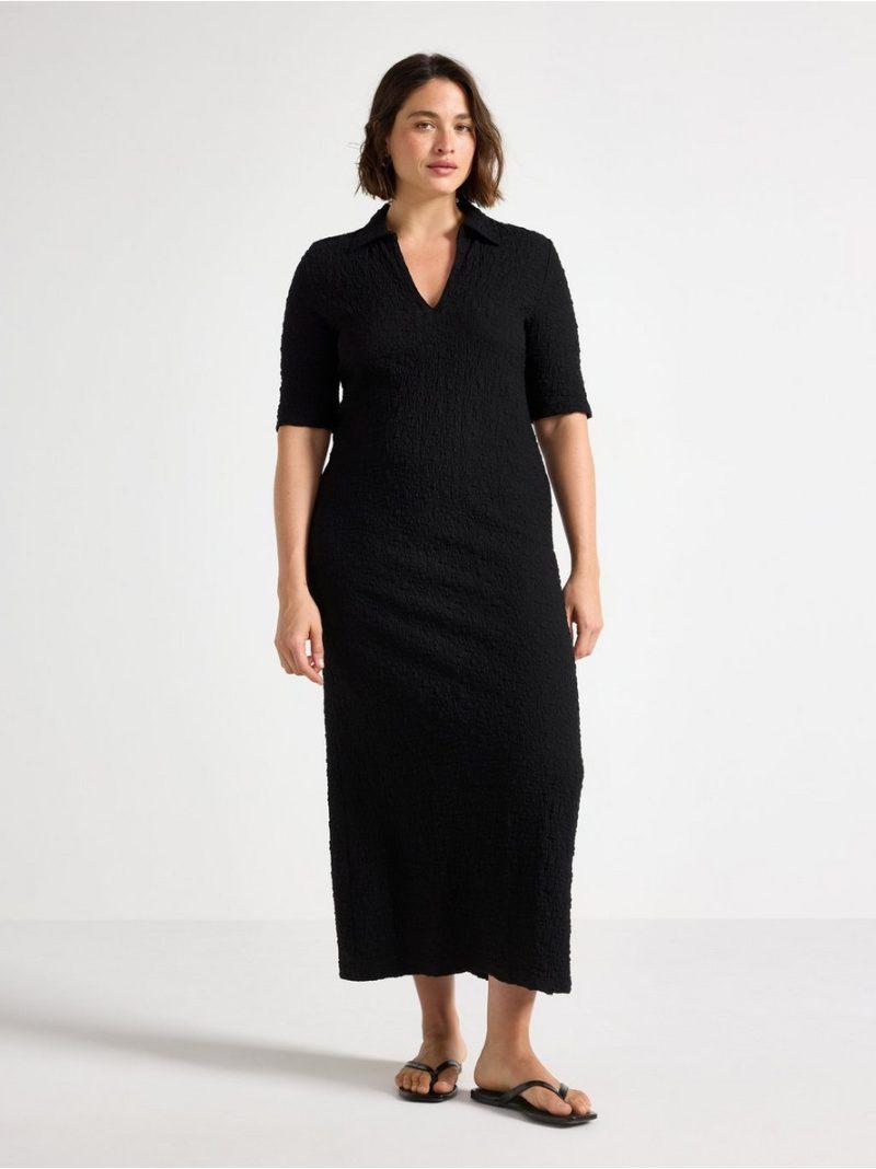 Midi dress with structure - 3012002-80