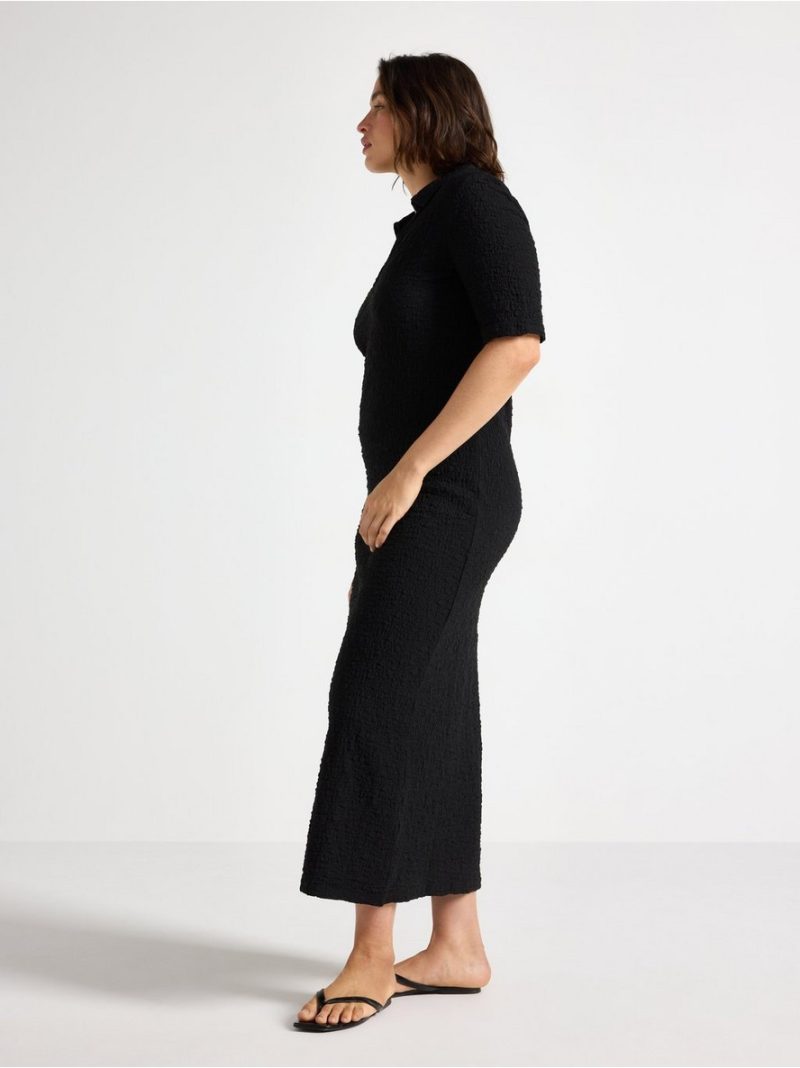 Midi dress with structure - 3012002-80