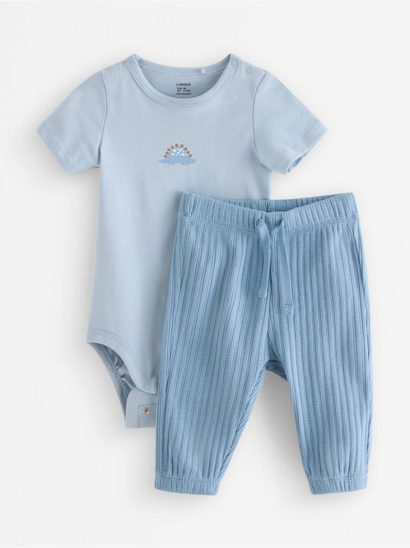 Set - bodysuit and joggers - 3012078-8174