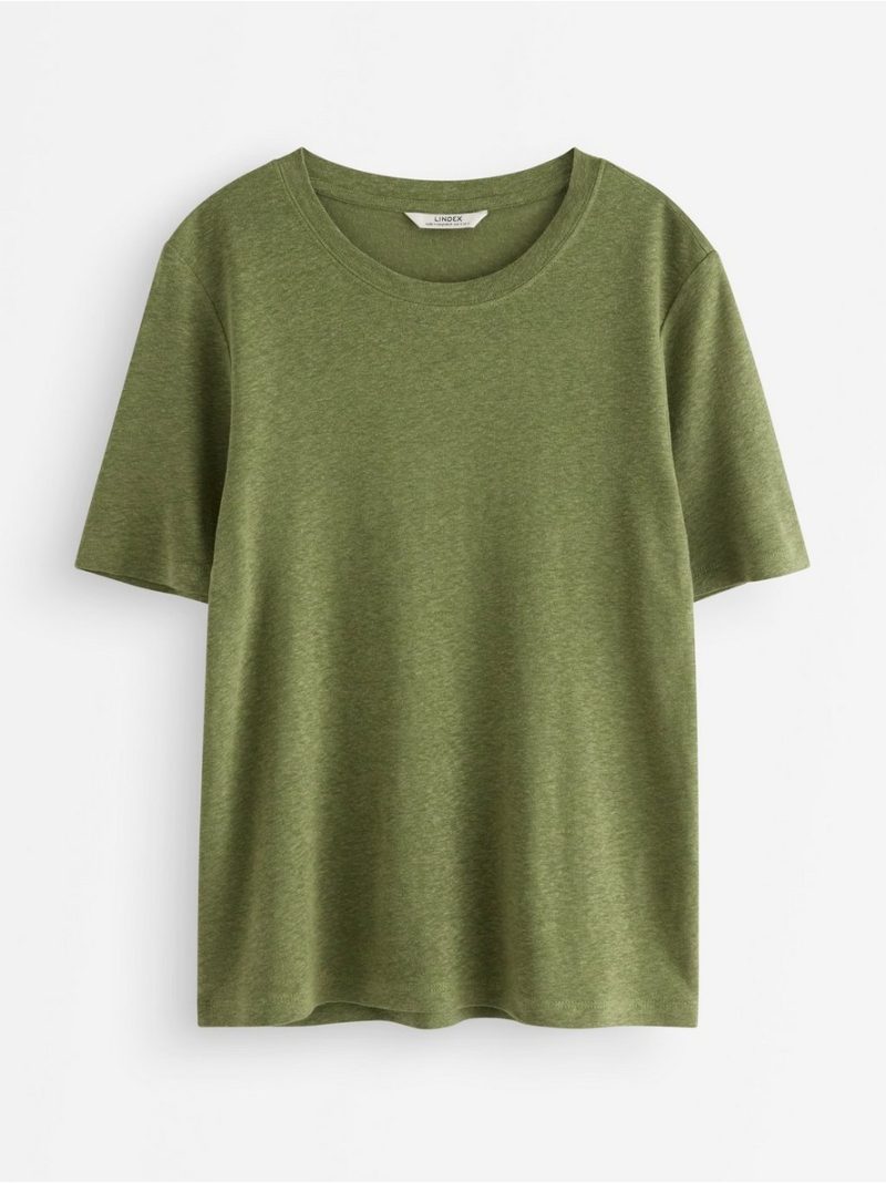T-shirt in linen blend - 3012106-9415