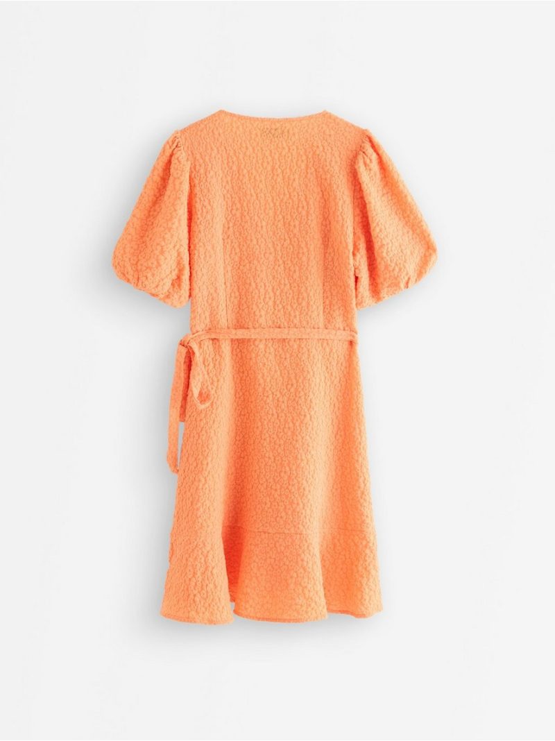 Mini dress with wrap design - 3012297-2887
