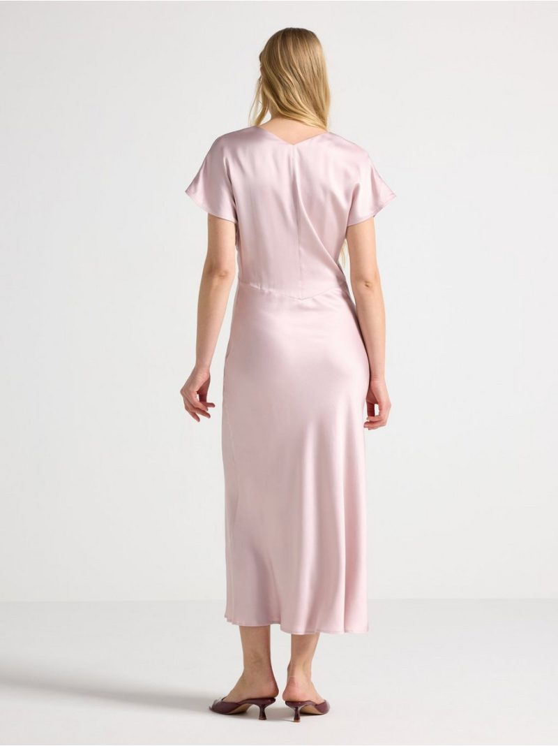 Dress in satin - 3012431-7322