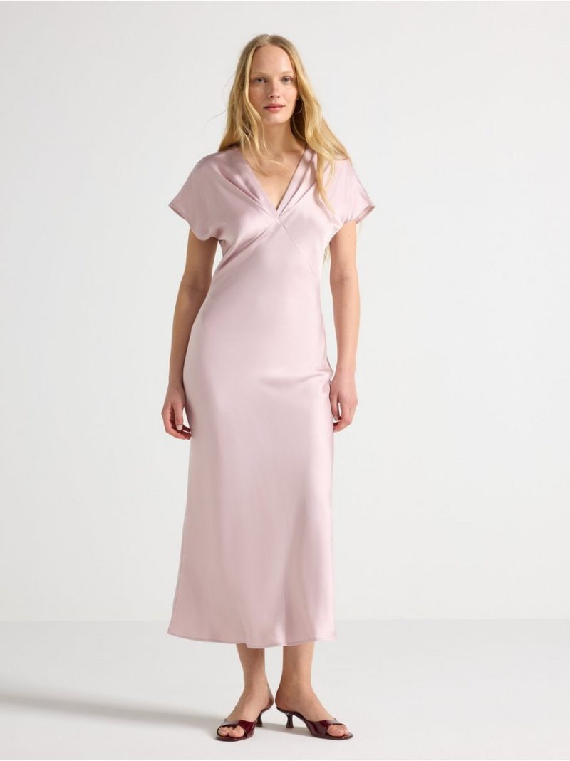 Dress in satin - 3012431-7322