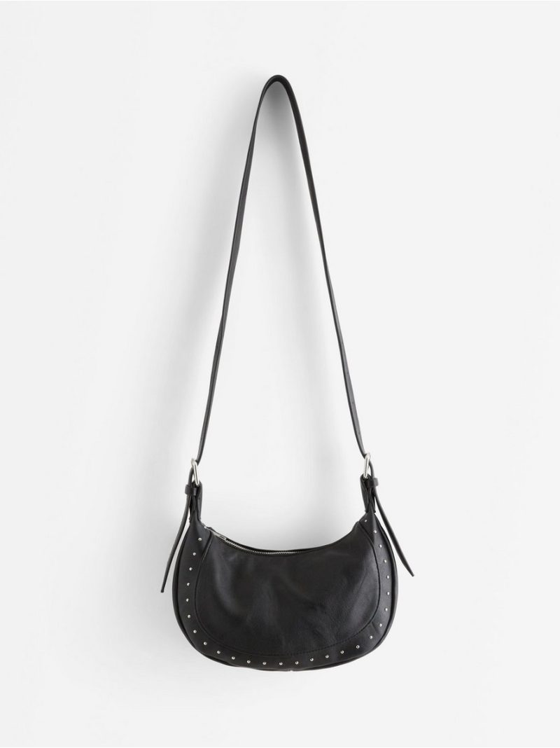 Bag with studs in imitation leather - 3012491-80