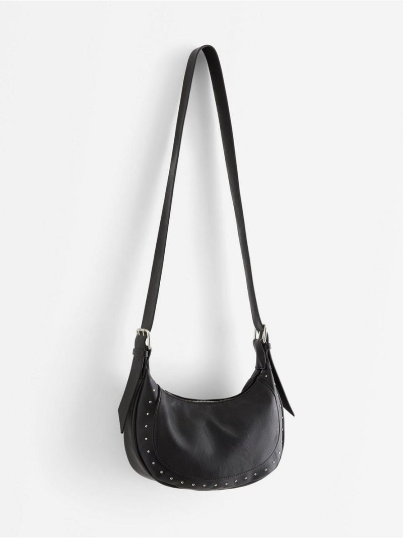 Bag with studs in imitation leather - 3012491-80