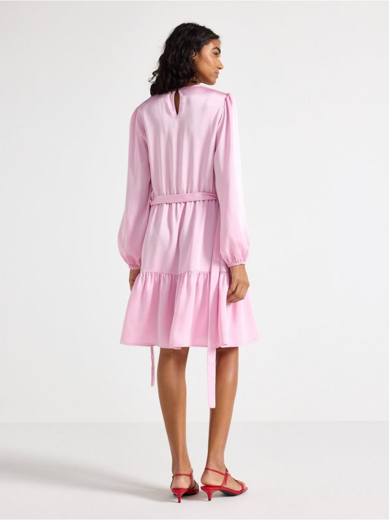 Long-sleeved mini dress - 3012495-3679