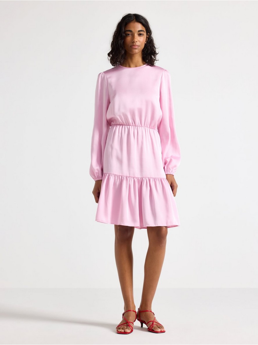 Long-sleeved mini dress - 3012495-3679
