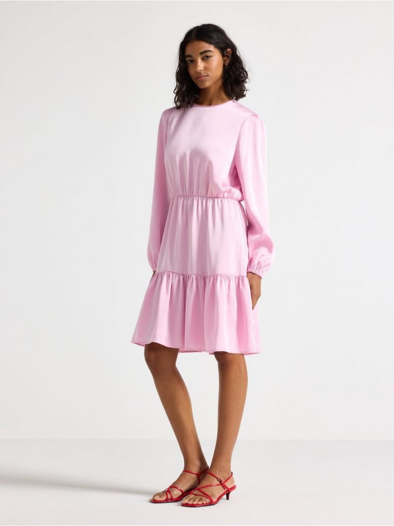 Long-sleeved mini dress - 3012495-3679