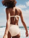 Kupaći kostim donji deo - Pattern-knit bikini bottom