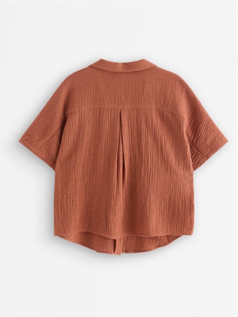 MOM crinkled shirt - 3006387-1802